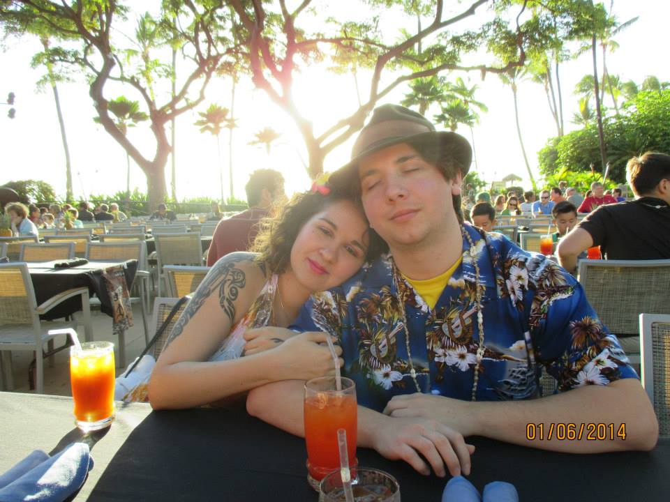 Jimmy and Sori at Chihuly